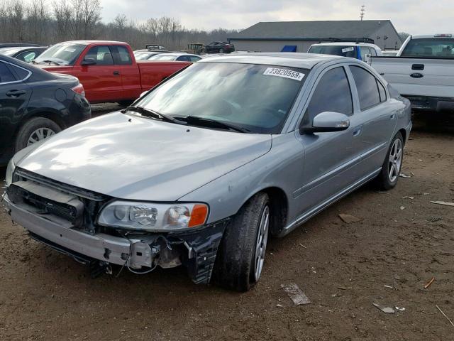 YV1RH527372603864 - 2007 VOLVO S60 R SILVER photo 2