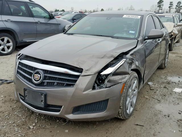 1G6AA5RX6E0171456 - 2014 CADILLAC ATS BROWN photo 2