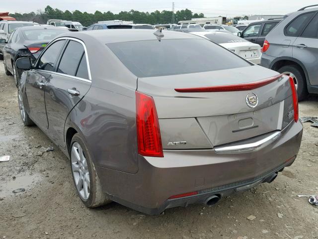 1G6AA5RX6E0171456 - 2014 CADILLAC ATS BROWN photo 3