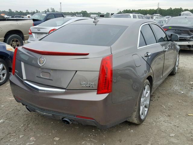 1G6AA5RX6E0171456 - 2014 CADILLAC ATS BROWN photo 4