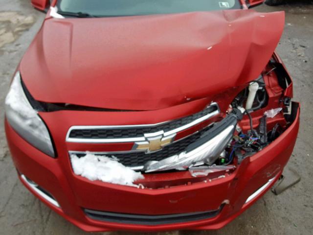 1G11E5SA0DF177085 - 2013 CHEVROLET MALIBU 2LT RED photo 7