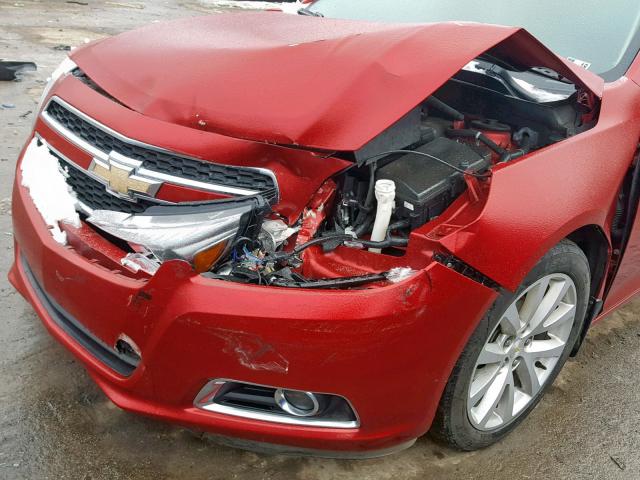 1G11E5SA0DF177085 - 2013 CHEVROLET MALIBU 2LT RED photo 9