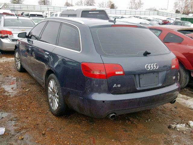 WAUKH74F76N169210 - 2006 AUDI A6 AVANT Q CHARCOAL photo 3