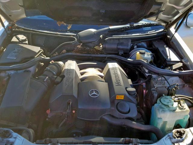 WDBJF65J31B256533 - 2001 MERCEDES-BENZ E 320 SILVER photo 7