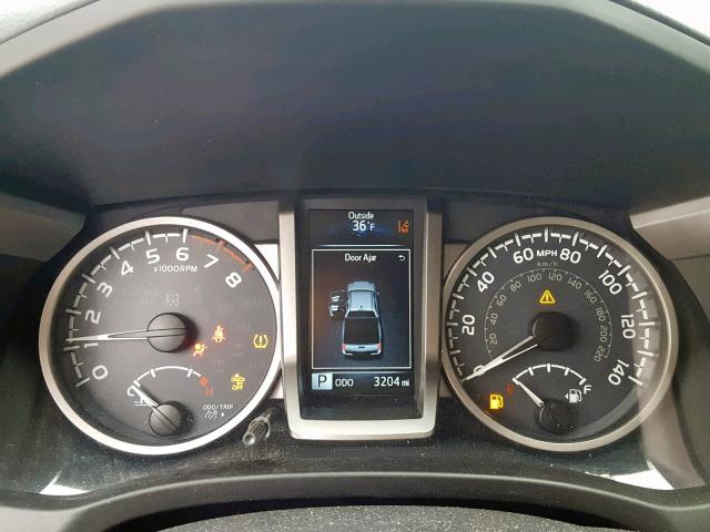 3TMAZ5CN1JM059541 - 2018 TOYOTA TACOMA DOU RED photo 8