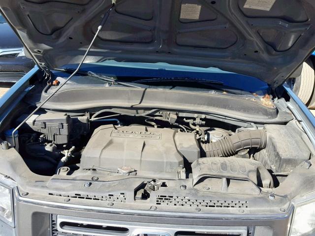 2HJYK16587H507297 - 2007 HONDA RIDGELINE GRAY photo 7