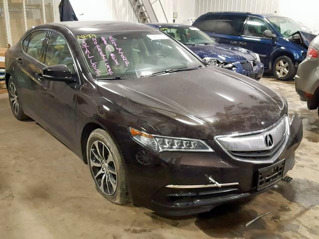 19UUB1F51FA009699 - 2015 ACURA TLX TECH BROWN photo 1