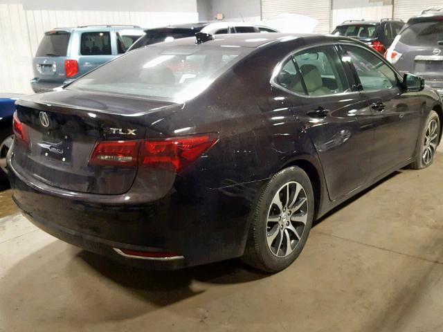 19UUB1F51FA009699 - 2015 ACURA TLX TECH BROWN photo 4