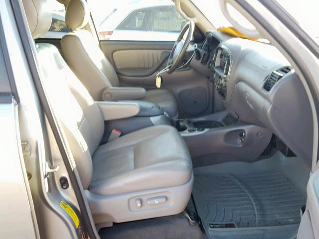 5TDBT48A57S291249 - 2007 TOYOTA SEQUOIA LI SILVER photo 5