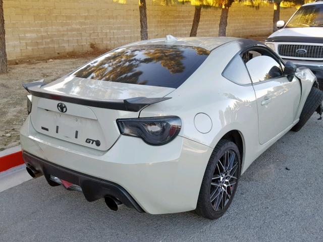 JF1ZNAA12G8706166 - 2016 TOYOTA SCION FR-S CREAM photo 4