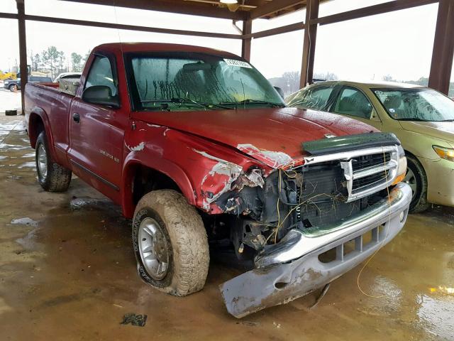 1B7GG26Y3VS174398 - 1997 DODGE DAKOTA RED photo 1