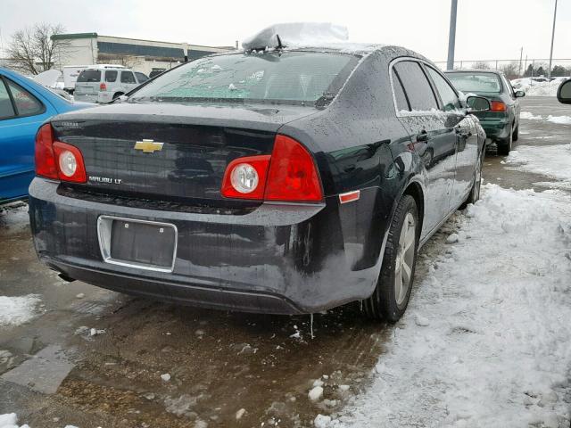1G1ZC5E12BF319700 - 2011 CHEVROLET MALIBU 1LT BLACK photo 4
