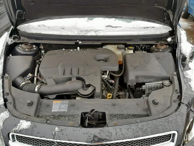 1G1ZC5E12BF319700 - 2011 CHEVROLET MALIBU 1LT BLACK photo 7