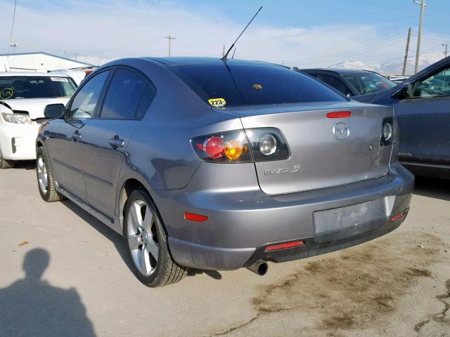 JM1BK323361428417 - 2006 MAZDA 3 S GRAY photo 3