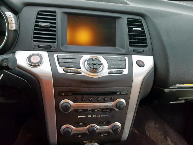 JN8AZ18W39W141667 - 2009 NISSAN MURANO S SILVER photo 9