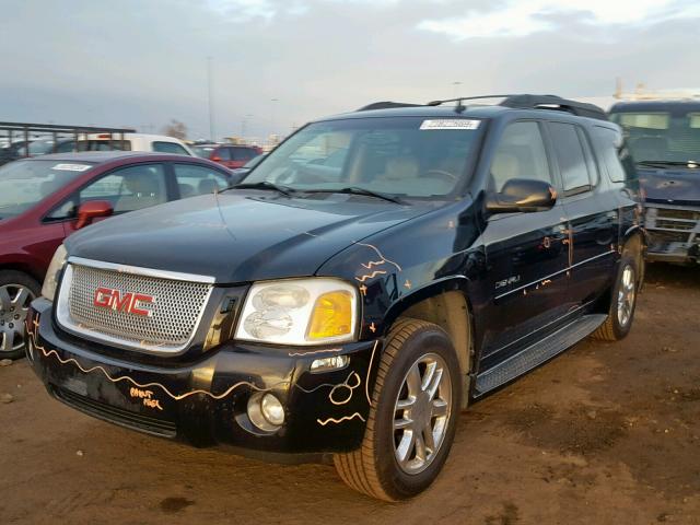 1GKET66M666103346 - 2006 GMC ENVOY DENA BLACK photo 2