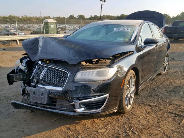 3LN6L5FC5HR664303 - 2017 LINCOLN MKZ RESERV BLACK photo 2