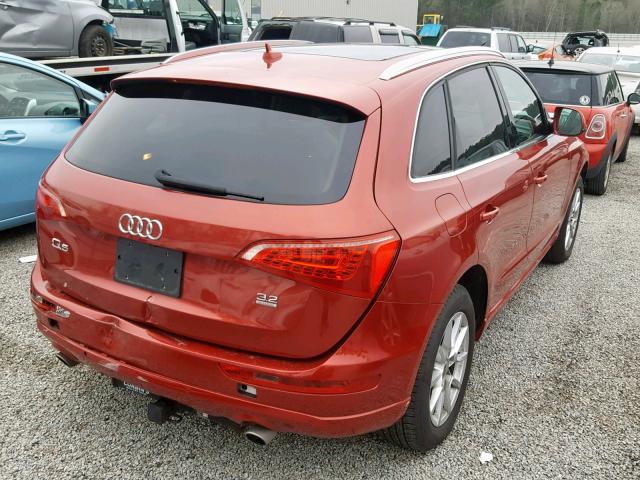 WA1KK78R19A053998 - 2009 AUDI Q5 3.2 RED photo 4