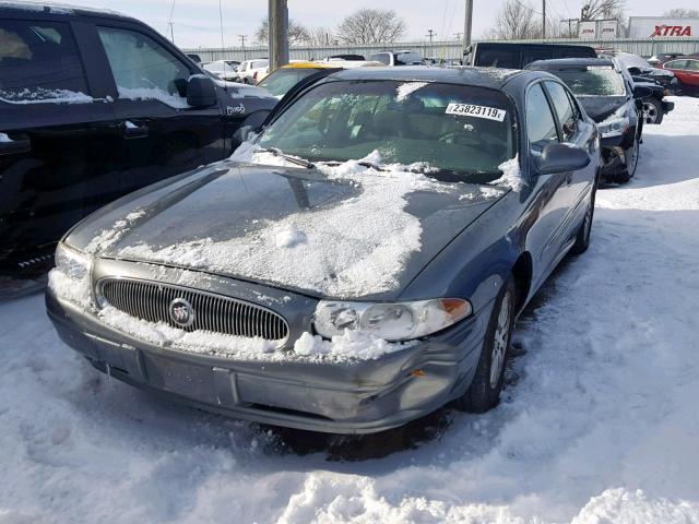 1G4HP52K45U200448 - 2005 BUICK LESABRE CU BLUE photo 2