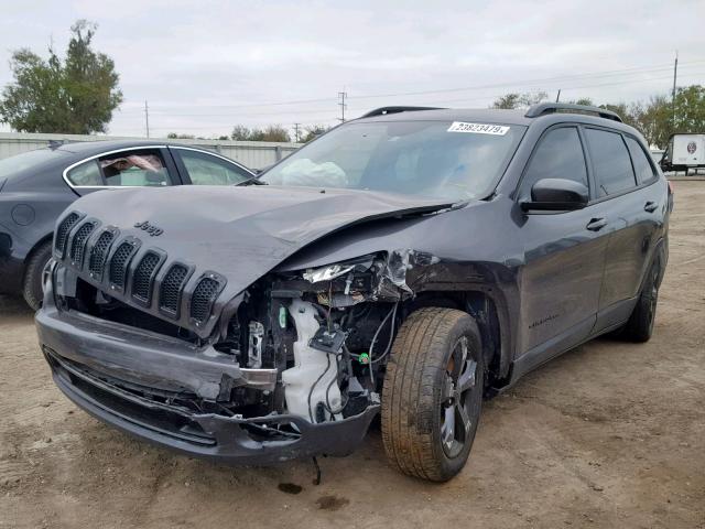 1C4PJLDB3GW371038 - 2016 JEEP CHEROKEE L BLACK photo 2