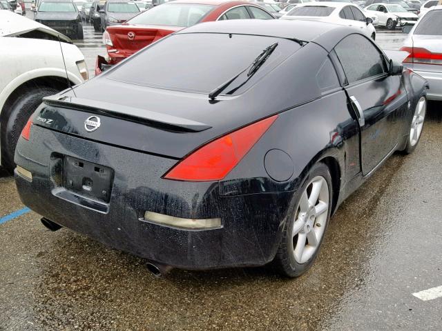 JN1AZ34E93T008928 - 2003 NISSAN 350Z COUPE BLACK photo 4