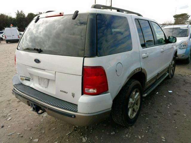 1FMDU84W43UA46040 - 2003 FORD EXPLORER E WHITE photo 4