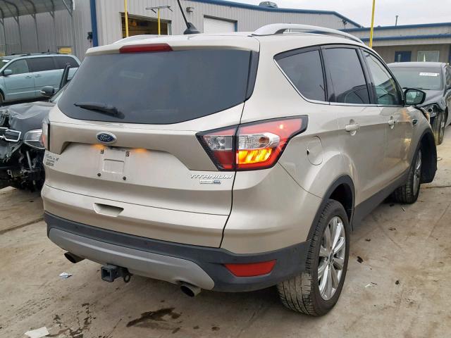 1FMCU9J9XJUA88662 - 2018 FORD ESCAPE TIT GOLD photo 4