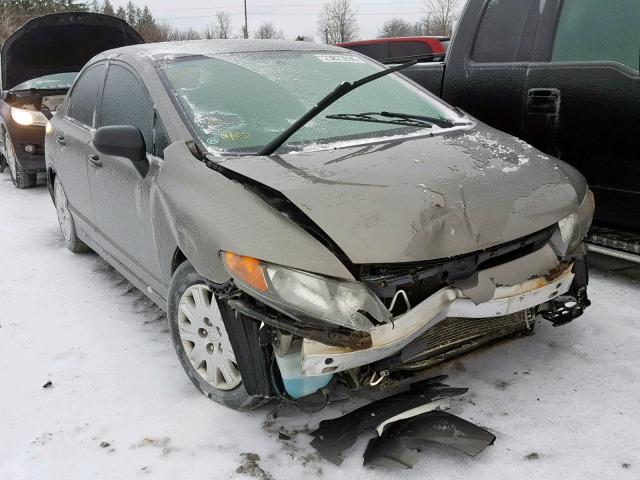 2HGFA16387H040560 - 2007 HONDA CIVIC DX GRAY photo 1