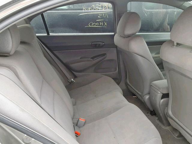 2HGFA16387H040560 - 2007 HONDA CIVIC DX GRAY photo 6