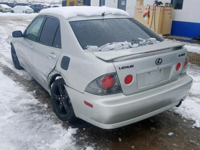 JTHBD182510026196 - 2001 LEXUS IS 300 WHITE photo 3