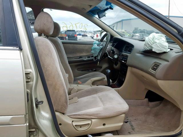 1N4DL01D7XC216999 - 1999 NISSAN ALTIMA XE GOLD photo 5