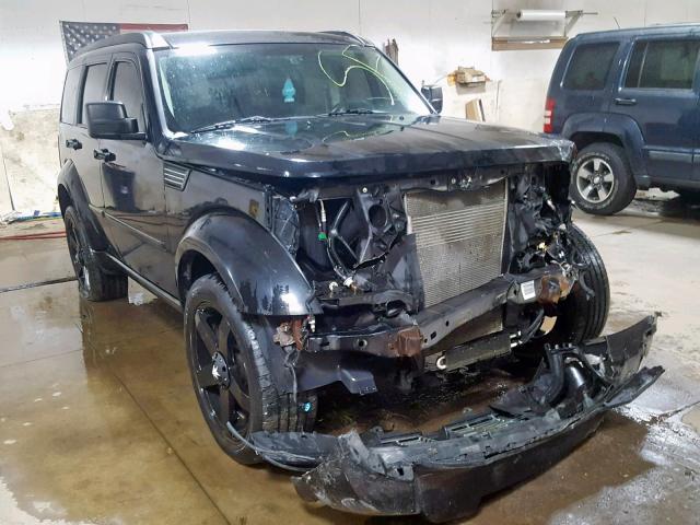 1D8GU58657W685954 - 2007 DODGE NITRO R/T BLACK photo 1