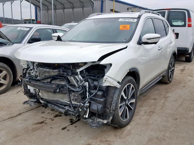 5N1AT2MT7HC781598 - 2017 NISSAN ROGUE S WHITE photo 2