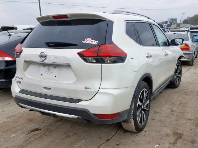 5N1AT2MT7HC781598 - 2017 NISSAN ROGUE S WHITE photo 4