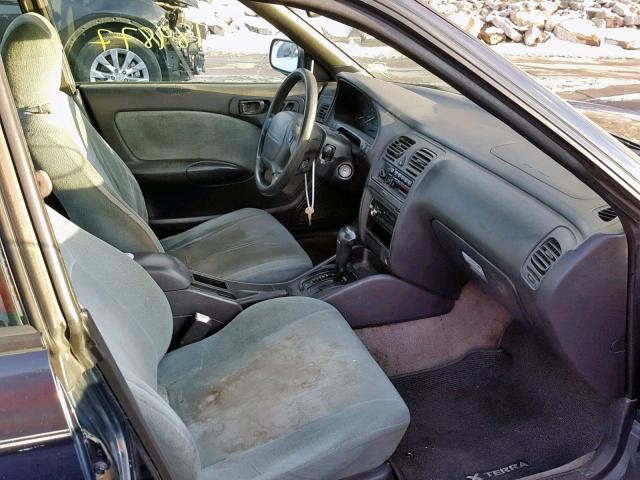 4S3BD6355S7227993 - 1995 SUBARU LEGACY L A BLUE photo 5