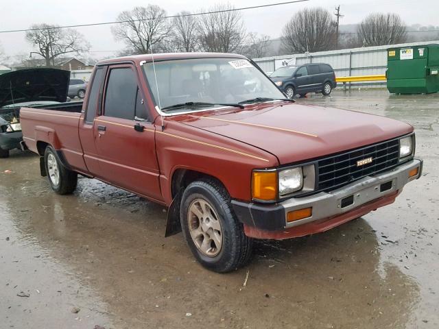 JT4RN70D1G0015587 - 1986 TOYOTA PICKUP XTR MAROON photo 1