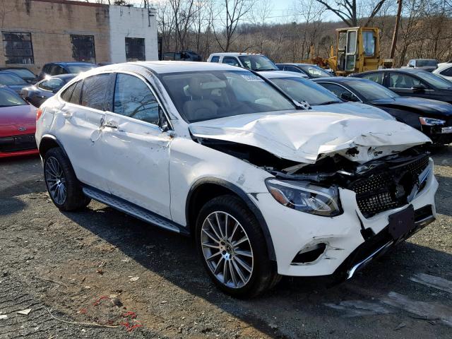 WDC0J4KB0HF239666 - 2017 MERCEDES-BENZ GLC COUPE WHITE photo 1