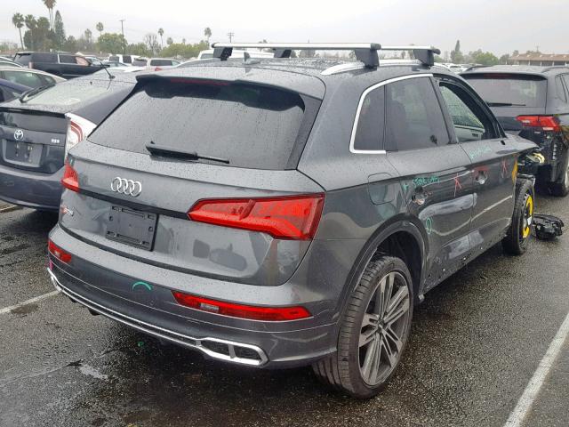 WA1C4AFY7J2122276 - 2018 AUDI SQ5 PRESTI GRAY photo 4