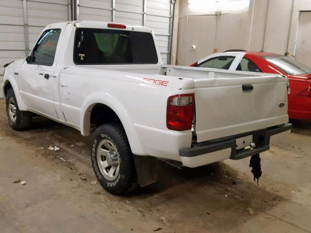 1FTYR10U04PA51223 - 2004 FORD RANGER WHITE photo 3