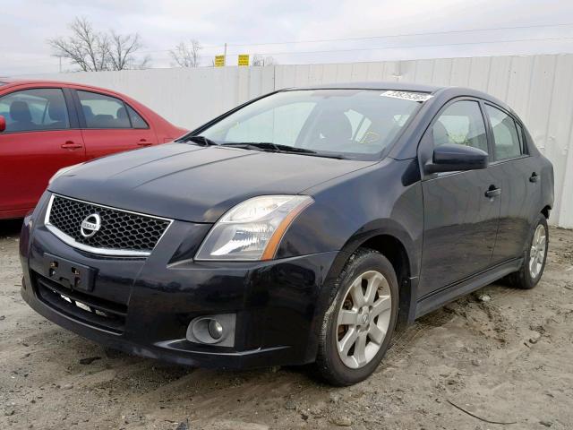 3N1AB6AP1AL711498 - 2010 NISSAN SENTRA 2.0 BLACK photo 2