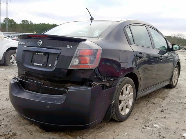 3N1AB6AP1AL711498 - 2010 NISSAN SENTRA 2.0 BLACK photo 4