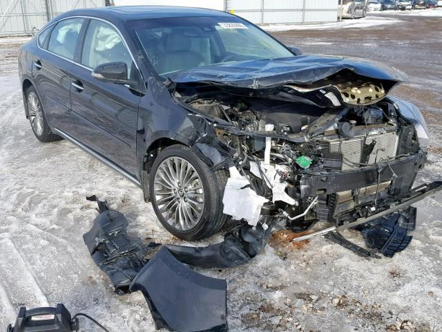 4T1BK1EB4GU196607 - 2016 TOYOTA AVALON XLE BLACK photo 1