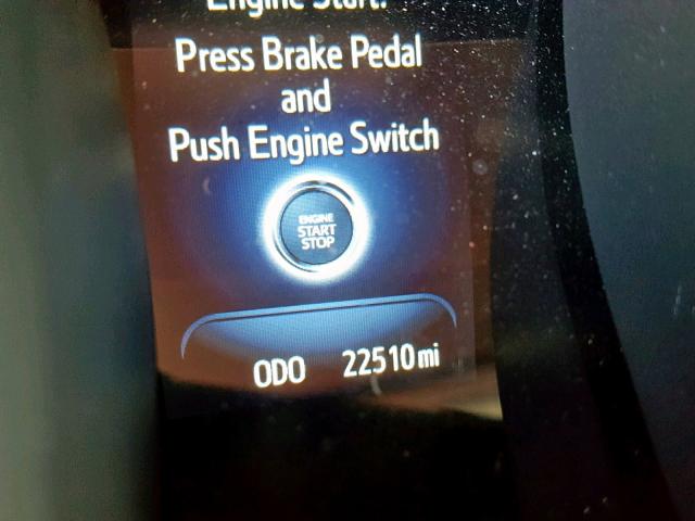 4T1BK1EB4GU196607 - 2016 TOYOTA AVALON XLE BLACK photo 8