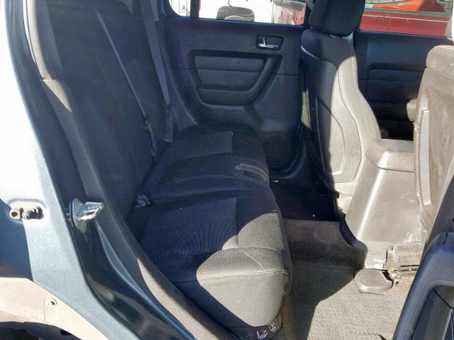 5GTDN136768269737 - 2006 HUMMER H3 BLUE photo 6