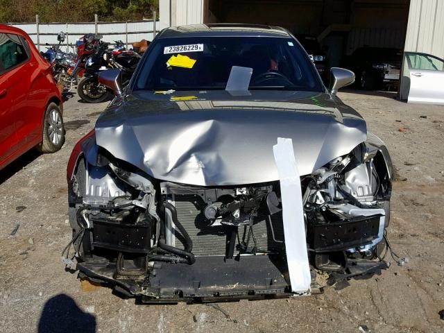 JTHBA1D23H5046362 - 2017 LEXUS IS 200T GRAY photo 9