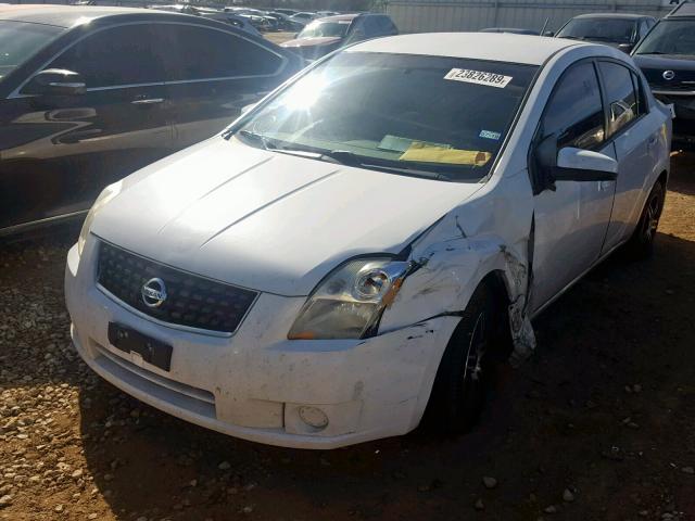 3N1AB61E69L685734 - 2009 NISSAN SENTRA 2.0 WHITE photo 2