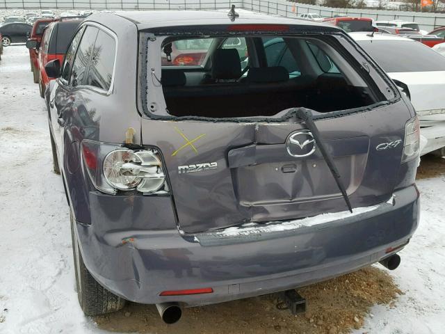 JM3ER293970133832 - 2007 MAZDA CX-7 GRAY photo 9