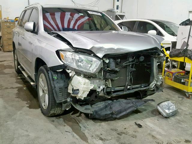 5TDYK3EH8AS007807 - 2010 TOYOTA HIGHLANDER SILVER photo 1