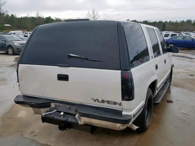 1GKEC13RXXR516373 - 1999 GMC YUKON WHITE photo 4