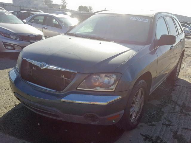 2A4GM68416R752876 - 2006 CHRYSLER PACIFICA T GREEN photo 2